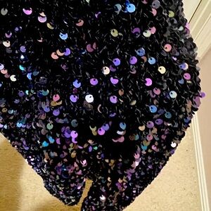 Purple prom dress